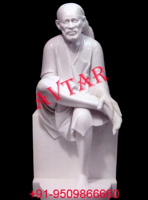 Shirdi Sai baba Marble Murti